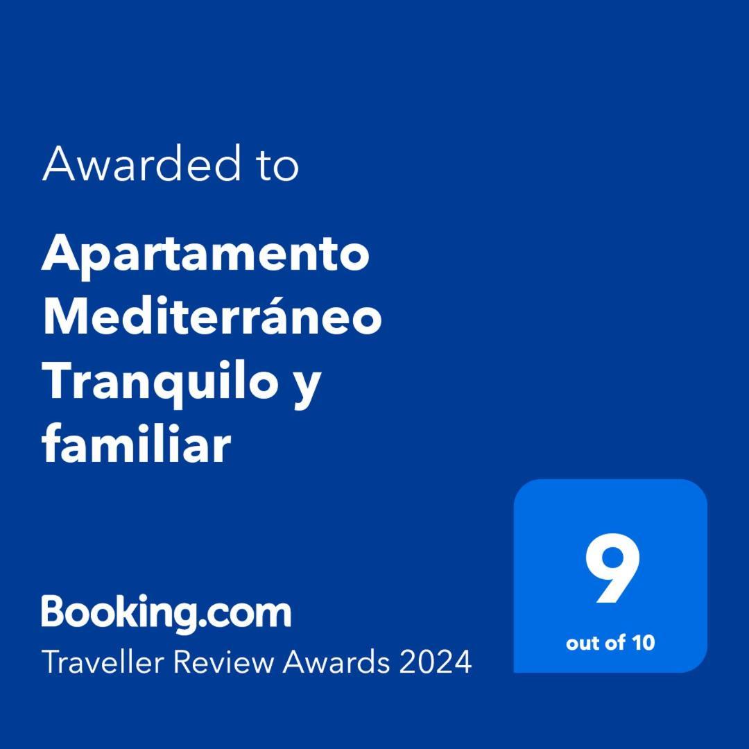 דירות ולנסיה Apartamento Mediterraneo Tranquilo Y Familiar מראה חיצוני תמונה